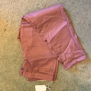 Pink jeans